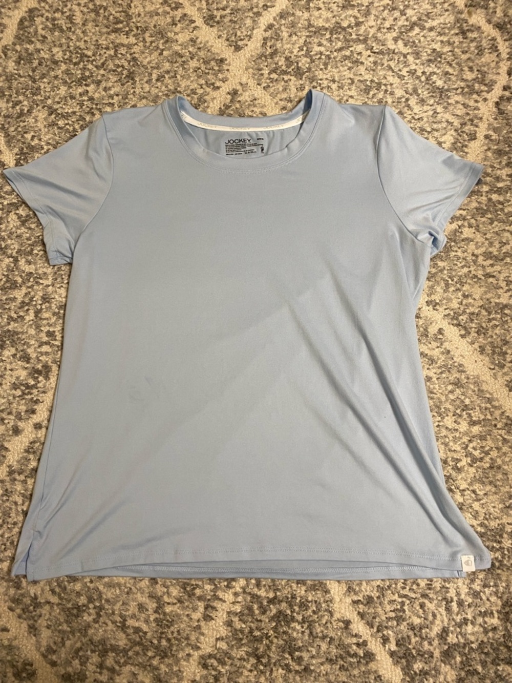 Jockey Pale Blue Short-Sleeve Performance Tee